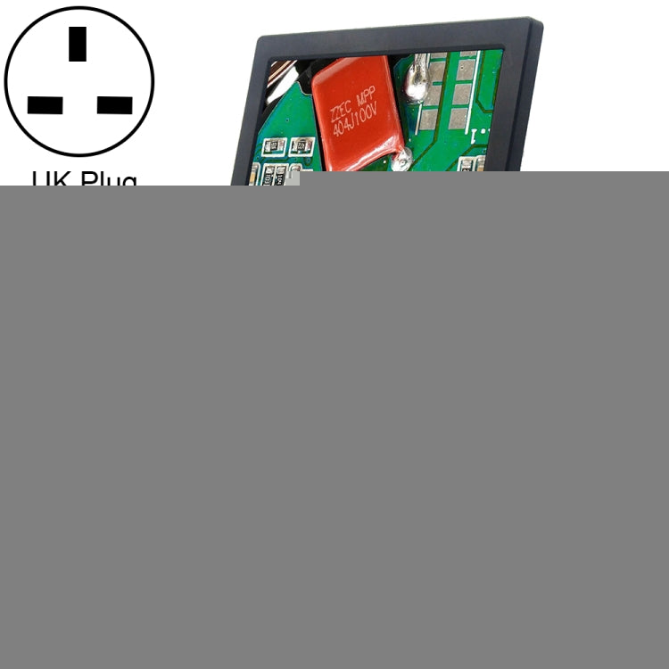 G1200 7 inch LCD Screen 1200X Portable Electronic Digital Desktop Stand Microscope, UK Plug, No Battery UK Plug, No Battery US Plug, No Battery AU Plug, No Battery EU Plug