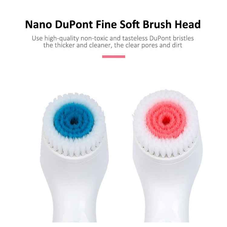 CNaier AE-868 Battery-powered Silicone Ultrasonic Vibration Face Skin Care Electric Facial Cleanser
