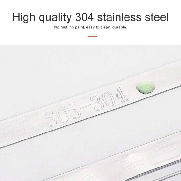 304 Stainless Steel Wall-mounted Kitchen Rack Hanging Pot Lid Holder, Pot Lid Holder