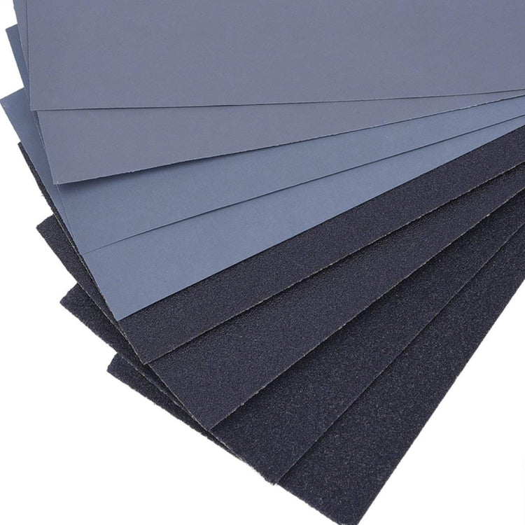 36 PCS LANHU Grit 400-3000 Wet And Dry Polishing Grinding Sandpaper，Size: 22.9 x 9.1cm, 36 PCS