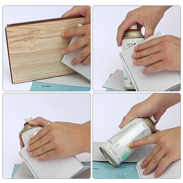 10pcs Grit 600 Wet And Dry Polishing Grinding Sandpaper，Size: 23 x 9cm, Grit 600