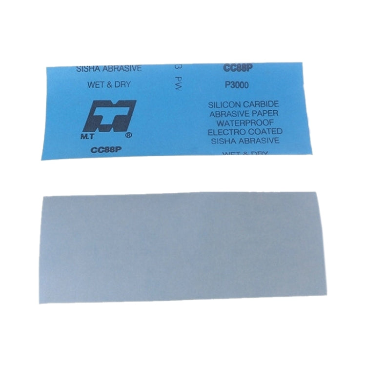 10pcs Grit 5000 Wet And Dry Polishing Grinding Sandpaper，Size: 23 x 9cm