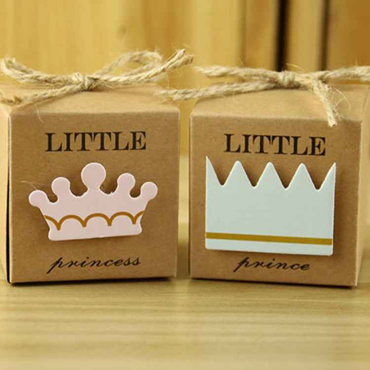 100 PCS European Style Wedding Sugar Box, Size: 5.3x5.3x5.3cm