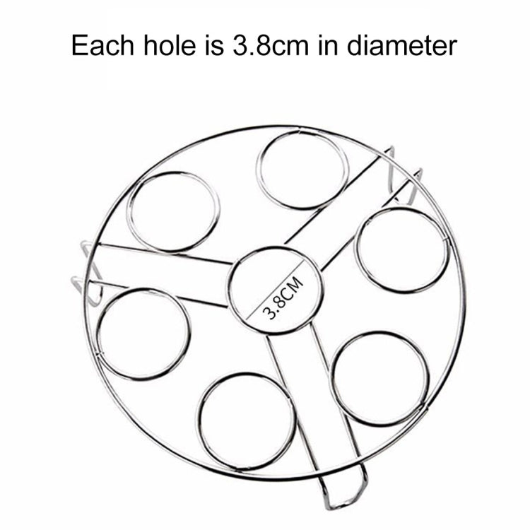 Steamer Rack Basket Egg Vegetable Steaming Trivet for Instant Pot Pressure Cooker, Diameter: 17.5cm, Height: 5.5cm, Diameter: 17.5cm, Height: 5.5cm