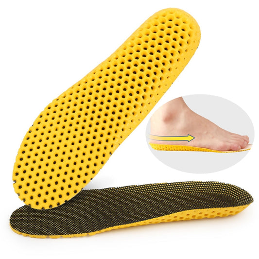 1 Pair Sports Shock Absorption Breathable Soft Thick Sweat Absorbent Insoles for Men / Women, Size: L(41-46 Yards), Size: L(41-46 Yards)