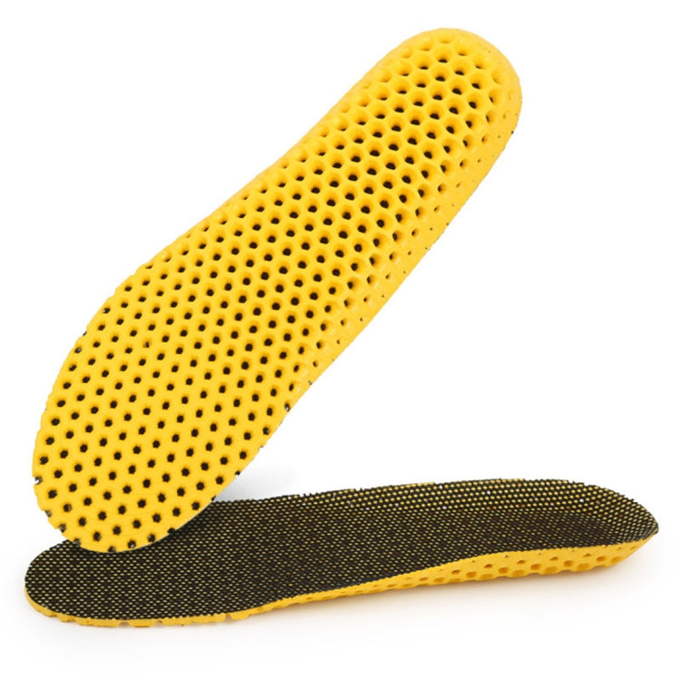 1 Pair Sports Shock Absorption Breathable Soft Thick Sweat Absorbent Insoles for Men / Women, Size: L(41-46 Yards), Size: L(41-46 Yards)