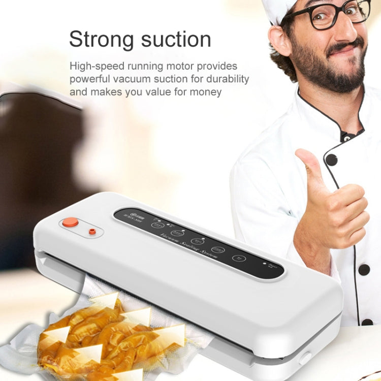 Household Commercial Food Vacuum Plastic Packaging Machine Sealer Closer Machine, UK Plug