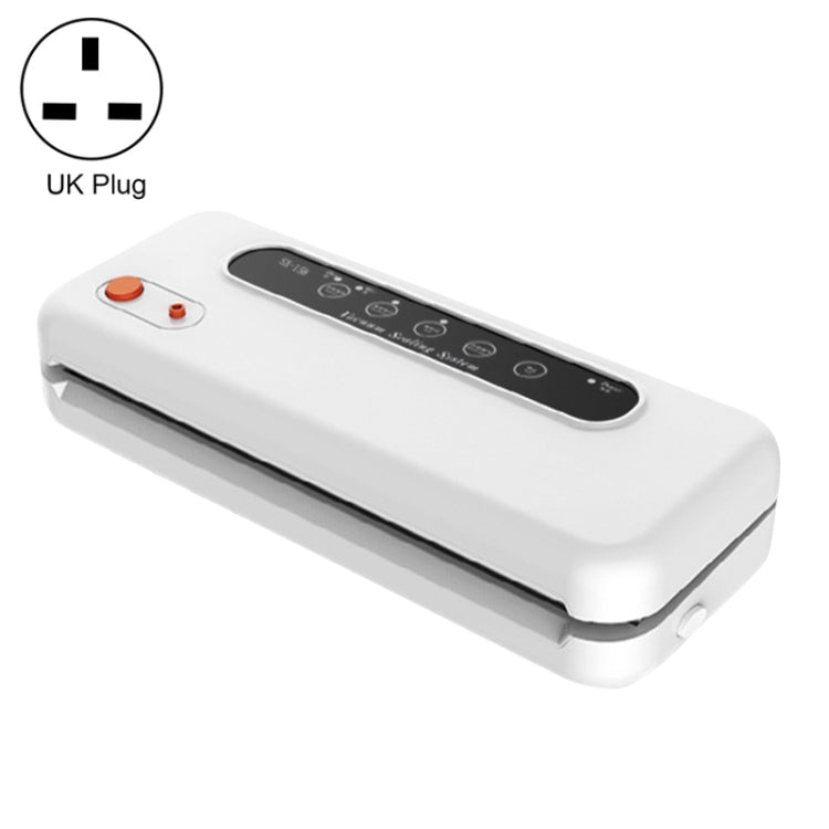 Household Commercial Food Vacuum Plastic Packaging Machine Sealer Closer Machine, UK Plug