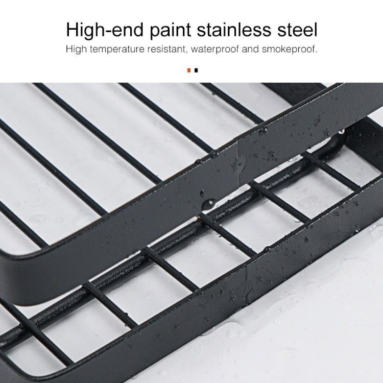 Stainless Steel Wall-mounted Kitchen Rack Hanging Kinfe Chopsticks Canister Holder