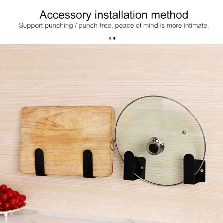 Stainless Steel Wall-mounted Kitchen Rack Hanging Seasoning Holder