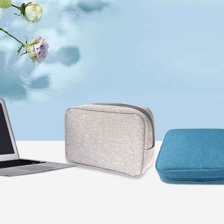 Simple Multi-functional Digital Device Travel Storage Bag for Phones, Power Bank, U-disk, Earphones, Data Cable and etc, Small Size: 16*11*5cm