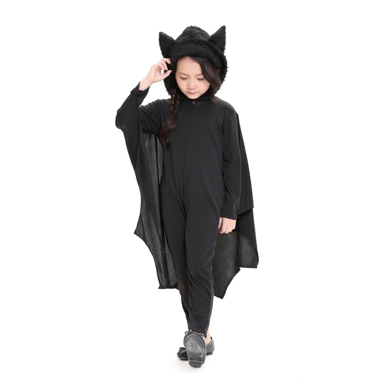 Halloween Costume Children Jumpsuit Bat Style Cosplay Costumes Stage Suit Size:L, Suggested Height:130-140cm, Size: L Children