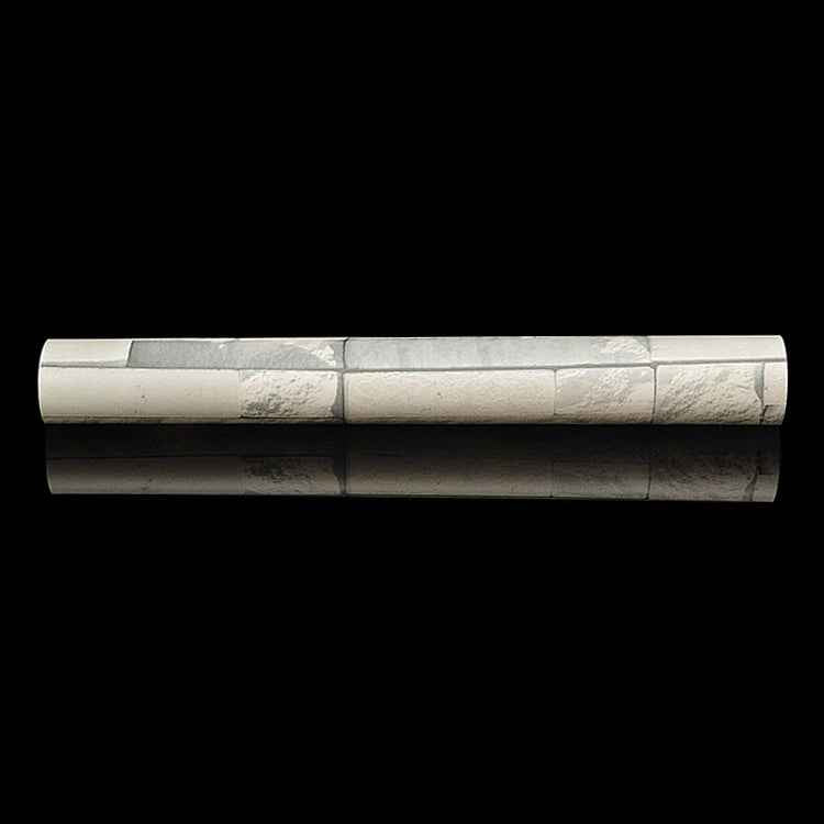 Qingyun Stone Creative 3D Stone Brick Decoration Wallpaper Stickers Bedroom Living Room Wall Waterproof Wallpaper Roll, Size: 45 x 1000cm