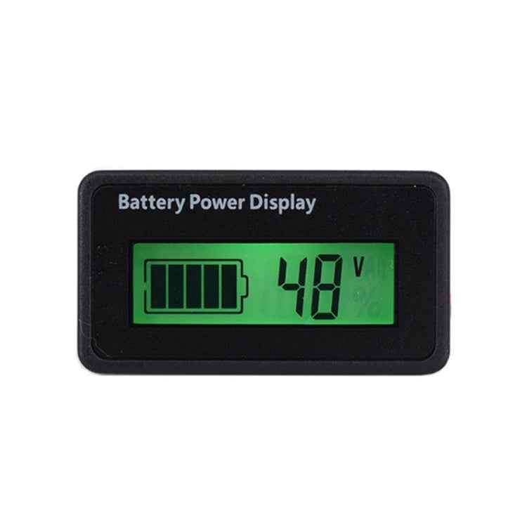 H5 12V-48V Lead-acid Battery Voltage Tester Percentage Voltmeter Gauge Lithium Battery Status Monitor