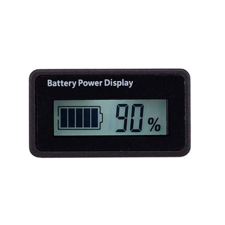 H5 12V-48V Lead-acid Battery Voltage Tester Percentage Voltmeter Gauge Lithium Battery Status Monitor