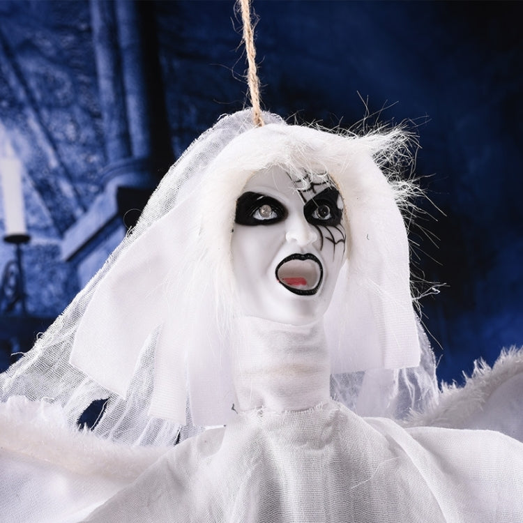 Flying Hanging Ghost Scary Sound and Moving for Halloween Decorations