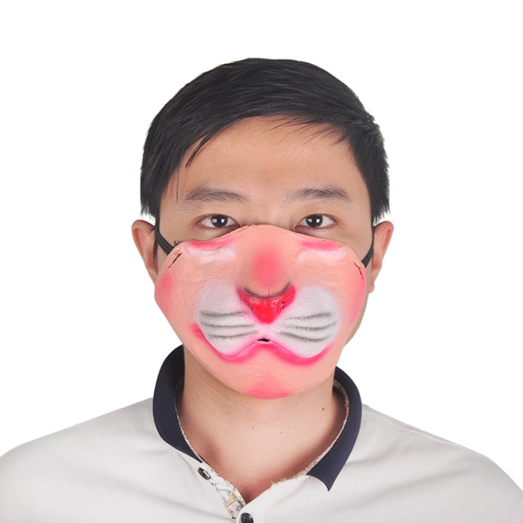 Fun Scary Horrible Mask Party Halloween Clown Latex Half Face Masks for Adult / Children, Random Style Delivery, Half Face