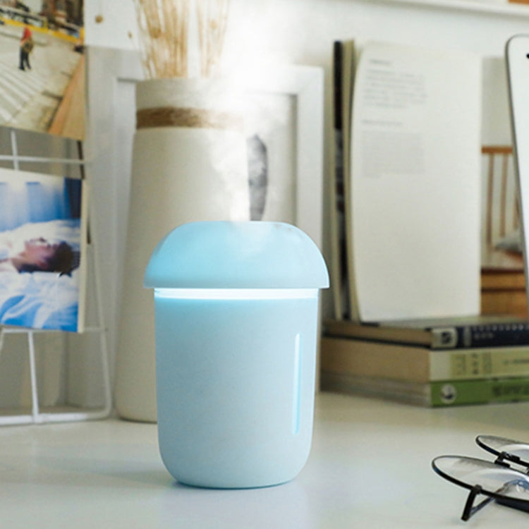 Humidificateur d'air électrique multifonction 3 en 1 en forme de champignon, chargement USB, humidificateur ultrasonique à brume fraîche avec port USB étendu