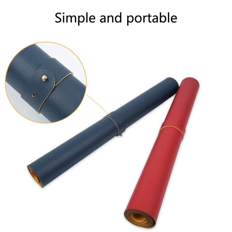 Multifunction Business Double Sided PU Leather Mouse Pad Keyboard Pad Table Mat Computer Desk Mat, Size: 120 x 60cm, Size: 120 x 60cm(Green + Silver), Size: 120 x 60cm(Blue + Yellow), Size: 120 x 60cm(Silver Grey), Size: 120 x 60cm(Black Red)          ...