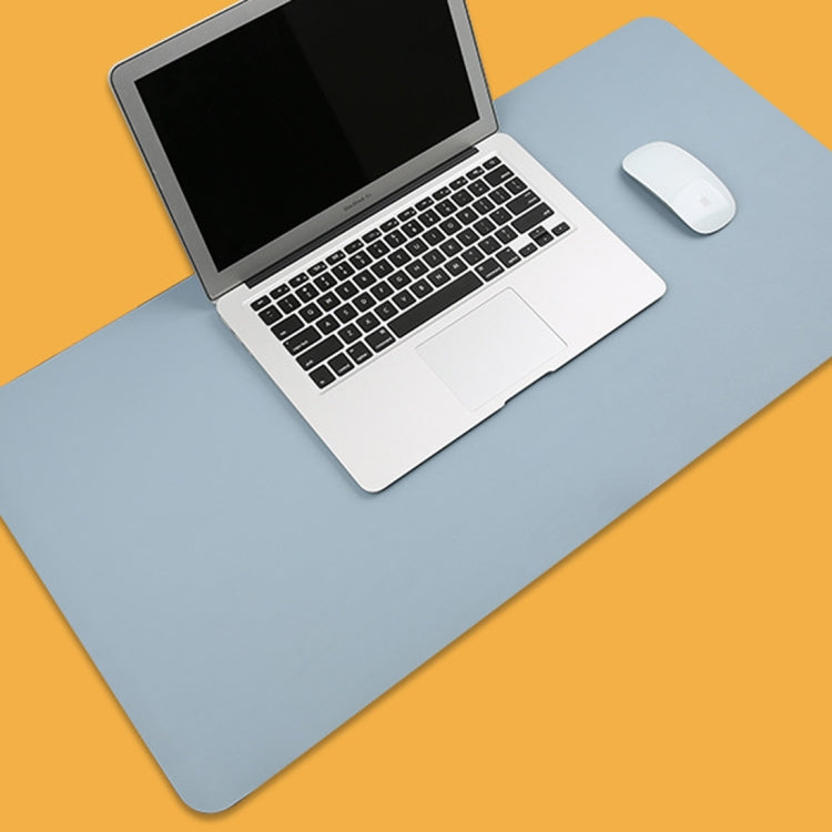 Multifunction Business PU Leather Mouse Pad Keyboard Pad Table Mat Computer Desk Mat, Size: 80 x 40cm, Size: 80 x 40cm(Sapphire Blue), Size: 80 x 40cm(Baby Blue), Size: 80 x 40cm(Apricot), Size: 80 x 40cm(Black), Size: 80 x 40cm(Pink)������������������...