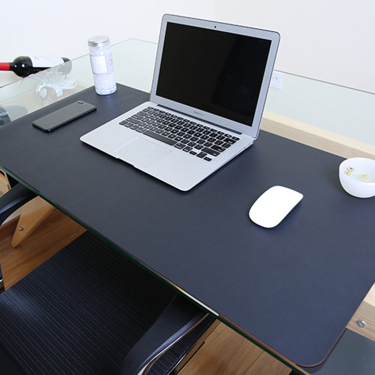 Multifunction Business PU Leather Mouse Pad Keyboard Pad Table Mat Computer Desk Mat, Size: 90 x 45cm, Size: 90 x 45cm(Apricot), Size: 90 x 45cm(Black), Size: 90 x 45cm(Pink), Size: 90 x 45cm(Green), Size: 90 x 45cm(Sapphire Blue)����������������������...