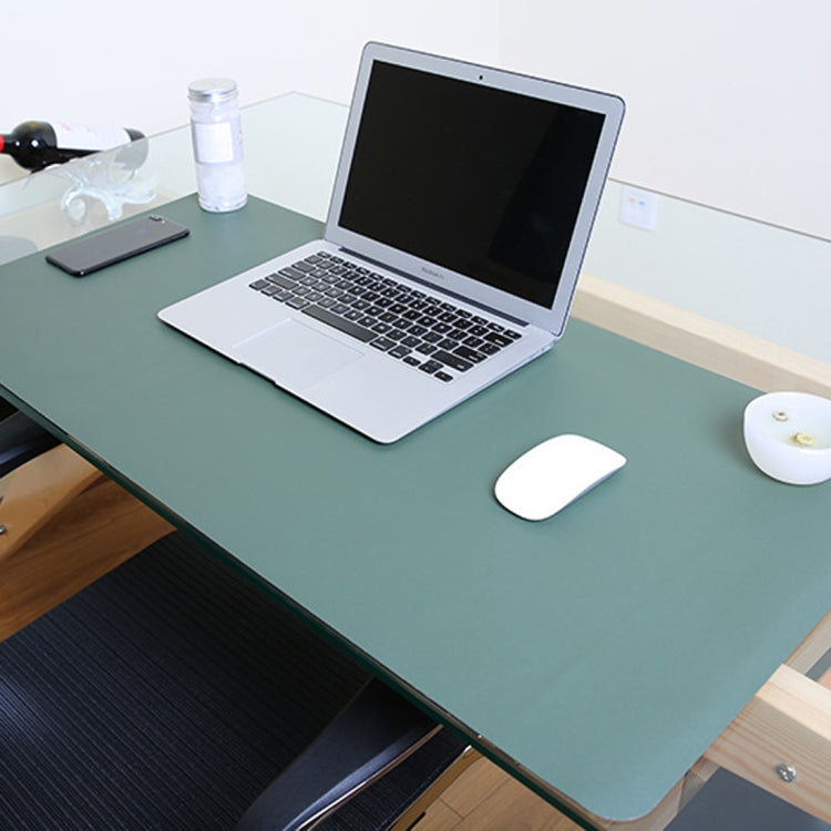 Multifunction Business PU Leather Mouse Pad Keyboard Pad Table Mat Computer Desk Mat, Size: 90 x 45cm, Size: 90 x 45cm(Apricot), Size: 90 x 45cm(Black), Size: 90 x 45cm(Pink), Size: 90 x 45cm(Green), Size: 90 x 45cm(Sapphire Blue)����������������������...