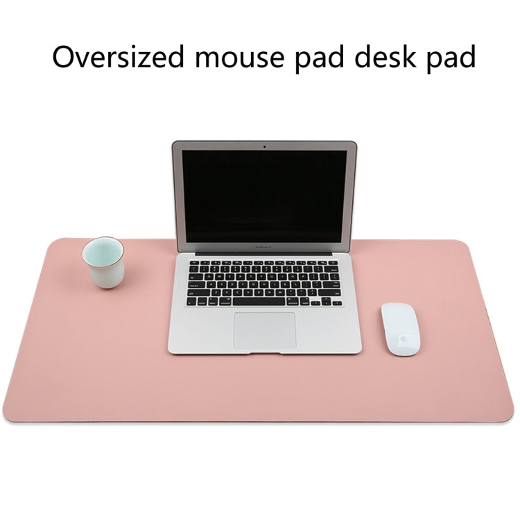 Multifunction Business PU Leather Mouse Pad Keyboard Pad Table Mat Computer Desk Mat, Size: 90 x 45cm, Size: 90 x 45cm(Apricot), Size: 90 x 45cm(Black), Size: 90 x 45cm(Pink), Size: 90 x 45cm(Green), Size: 90 x 45cm(Sapphire Blue)����������������������...