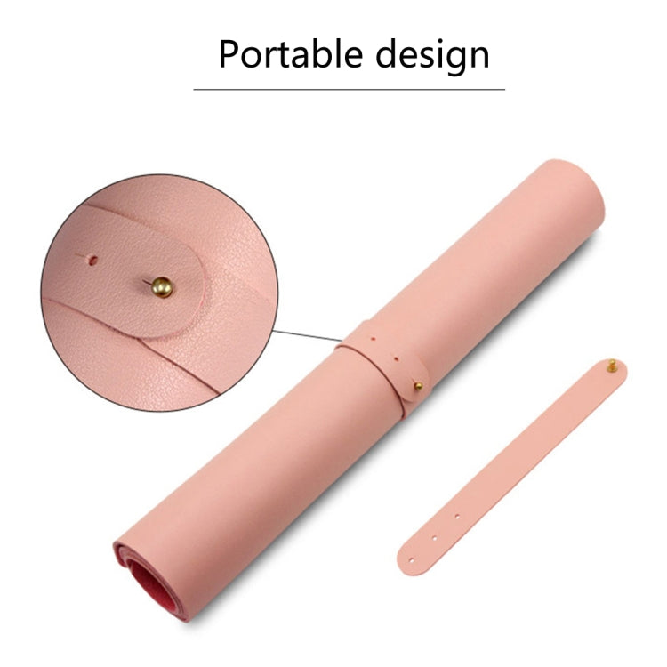 Multifunction Business PU Leather Mouse Pad Keyboard Pad Table Mat Computer Desk Mat, Size: 90 x 45cm, Size: 90 x 45cm(Apricot), Size: 90 x 45cm(Black), Size: 90 x 45cm(Pink), Size: 90 x 45cm(Green), Size: 90 x 45cm(Sapphire Blue)����������������������...