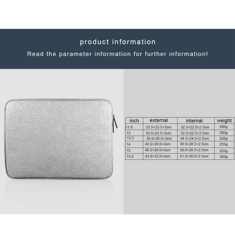 For 15.6 inch and Below Universal Wearable Oxford Cloth Soft Business Inner Package Laptop Tablet Bag
