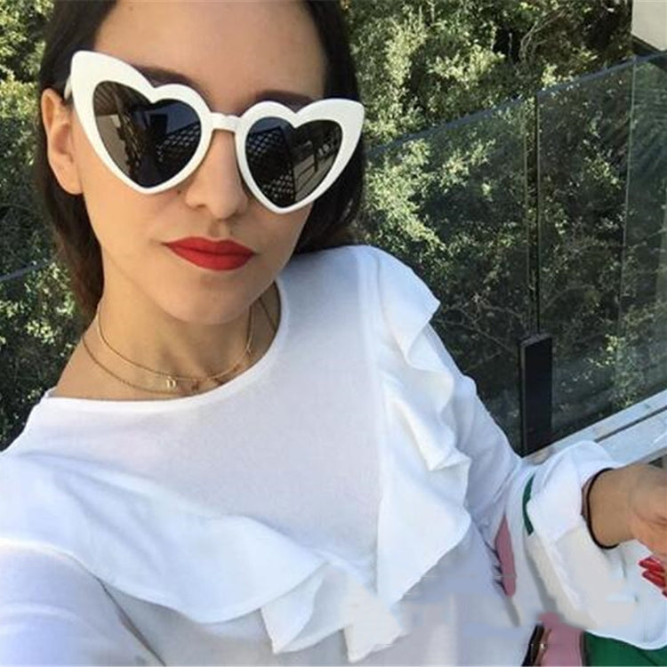 Heart Shape UV400 Polarized Sunglasses for Women