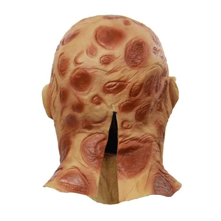 Halloween Festival Party Latex Burn Face Mask Skeleton Frightened Mask Headgear