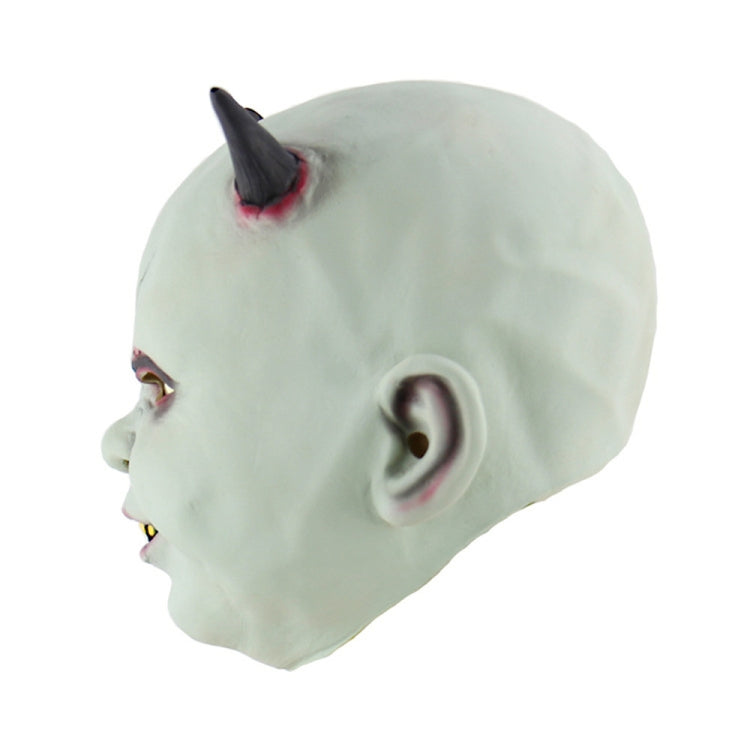 Halloween Festival Party Latex Devil Vampire Frightened Mask Headgear, Devil Vampire