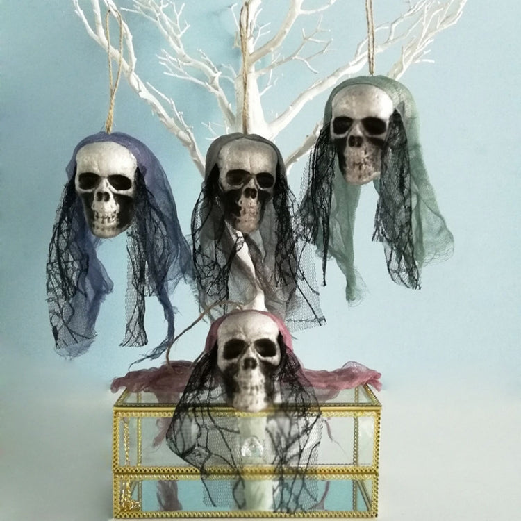 Halloween Decorations Bar KTV Scene Layout Props Bubble Skull Hanging Ornaments, Random Style Delivery, Bubble Skull