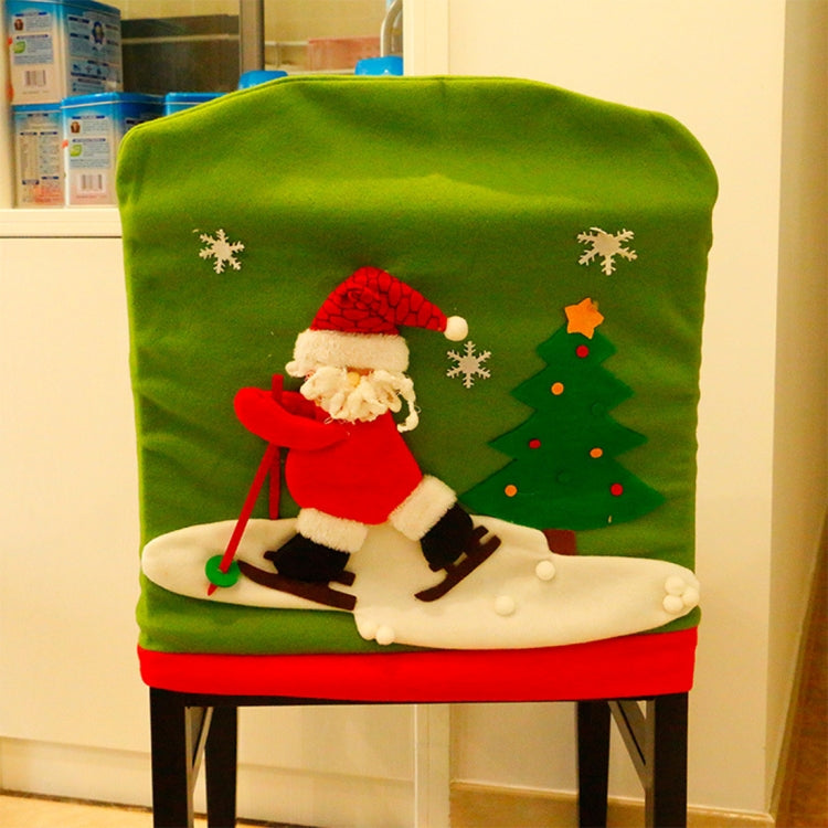Christmas Dinner Table Decoration New Style Christmas Chair Cover, HC7060A, HC7060B, HC7060C