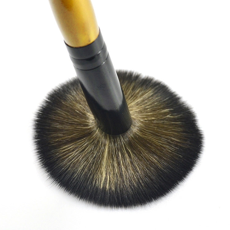 Wooden Handle Soft Head Buffer Foundation Powder Blush Brush Makeup Tools