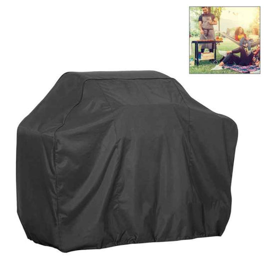 Outdoor Anti-UV Waterproof Dust-proof 210D Oxford Cloth BBQ Square Protective Bag Charcoal Barbeque Grill Cover, Size: 170x61x117cm