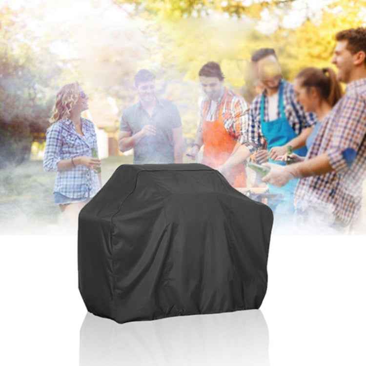 Outdoor Anti-UV Waterproof Dust-proof 210D Oxford Cloth BBQ Square Protective Bag Charcoal Barbeque Grill Cover, Size: 100x60x150cm