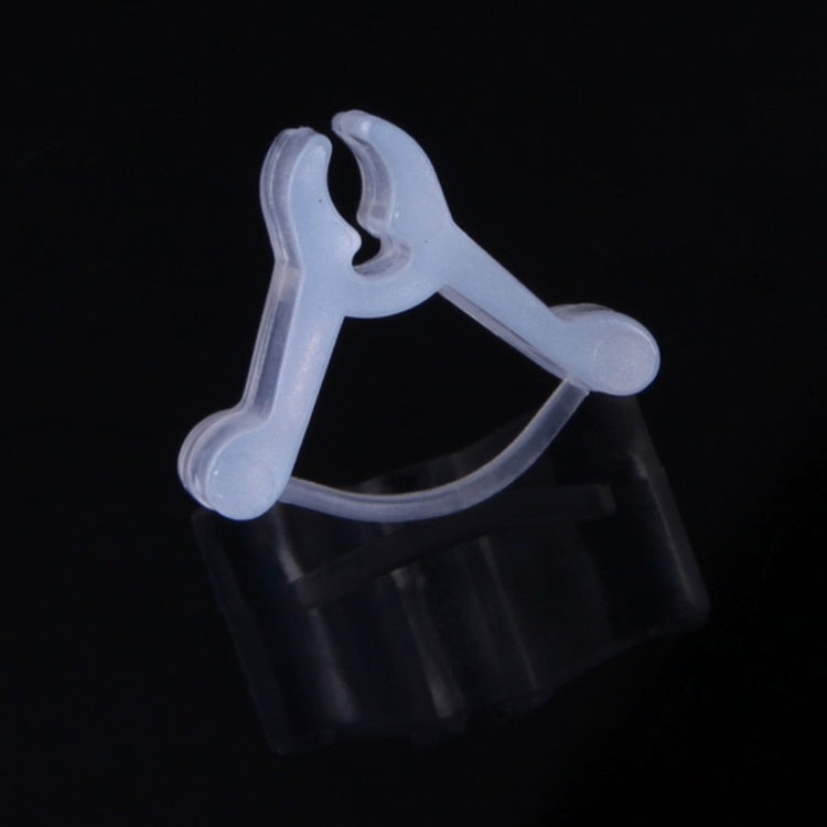 100 PCS Plant Grafting Gardening Plastic Grafting Folder Grafting Clip Transparent Gardening Plastic Grafting Clip Tomatoes Grafting Clips, Plant Grafting Clips