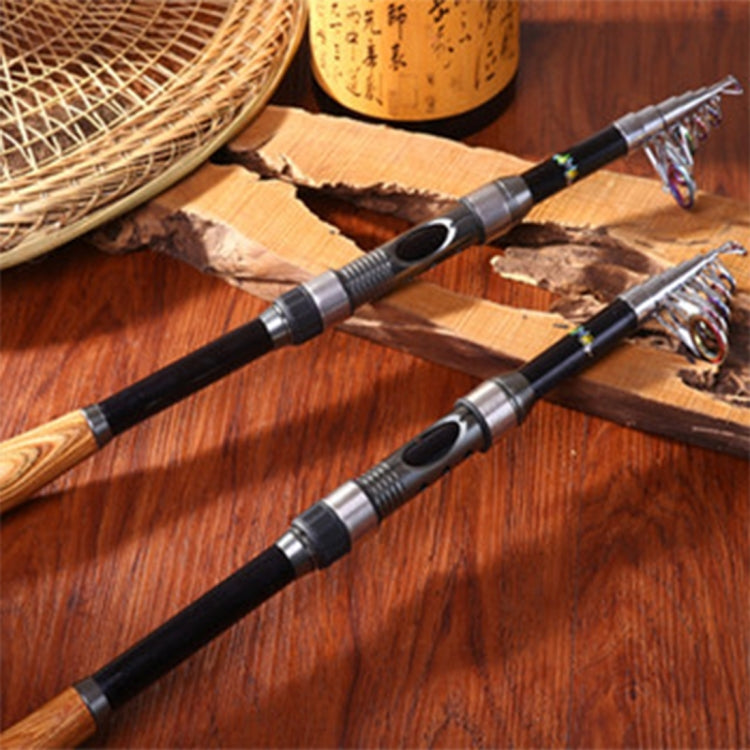 2.1m Carbon Pole  Travel Portable Fishing Pole,Random Color Delivery, 2.1m
