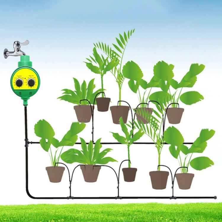 Garden Electronic Water Timer  Digital Solenoid Valve Intelligent Irrigation Sprinkler Controller Digital Water Programs System