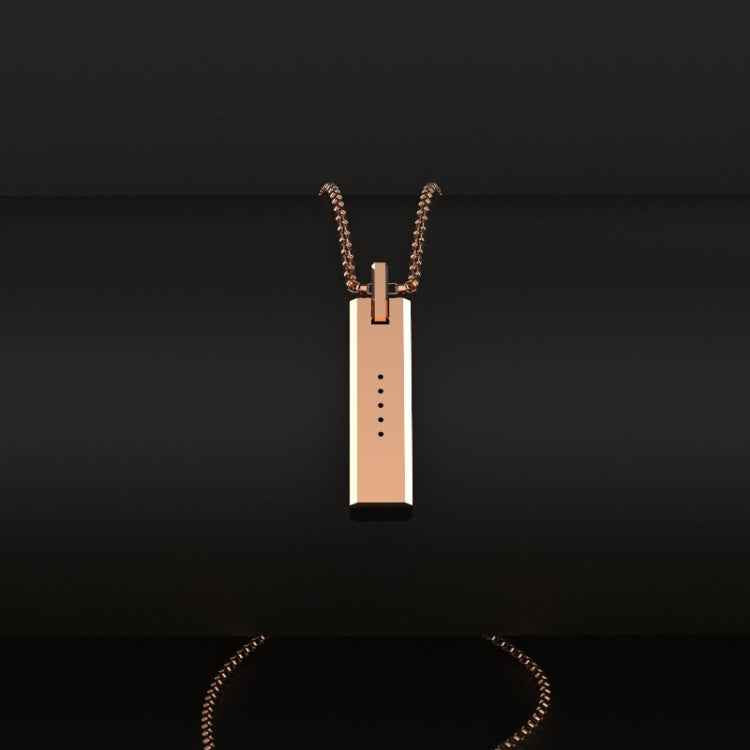 Mijobs Metal Screwless Magnetic Pendant Necklace for Fitbit Flex 2, Host not Included