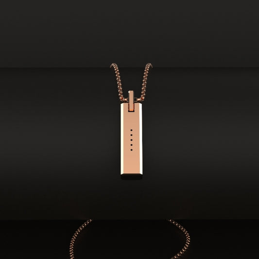 Mijobs Metal Screwless Magnetic Pendant Necklace for Fitbit Flex 2, Host not Included