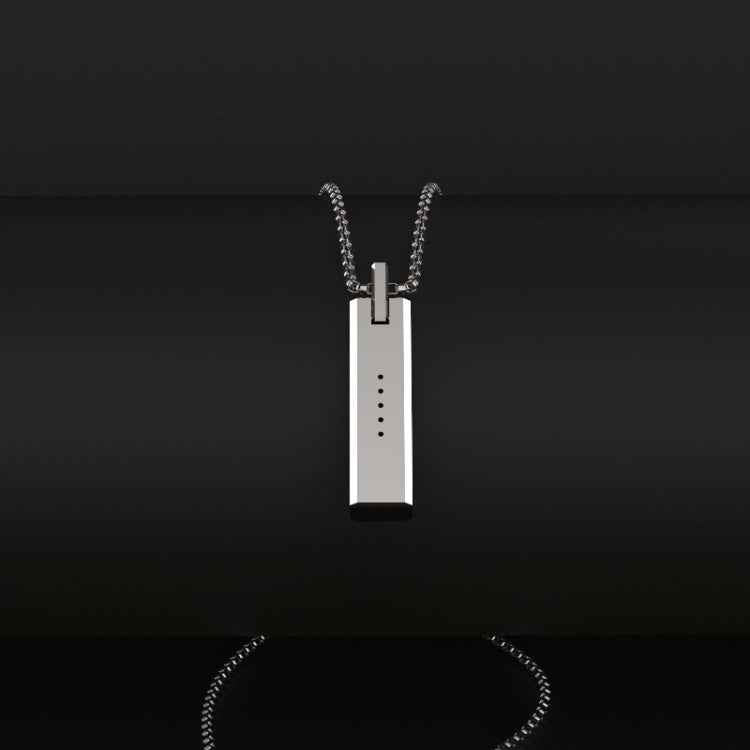 Mijobs Metal Screwless Magnetic Pendant Necklace for Fitbit Flex 2, Host not Included