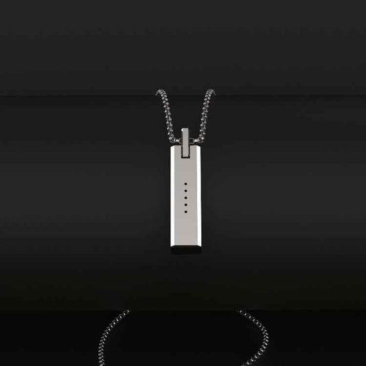Mijobs Metal Screwless Magnetic Pendant Necklace for Fitbit Flex 2, Host not Included