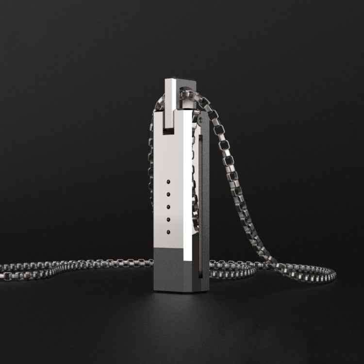 Mijobs Metal Screwless Magnetic Pendant Necklace for Fitbit Flex 2, Host not Included