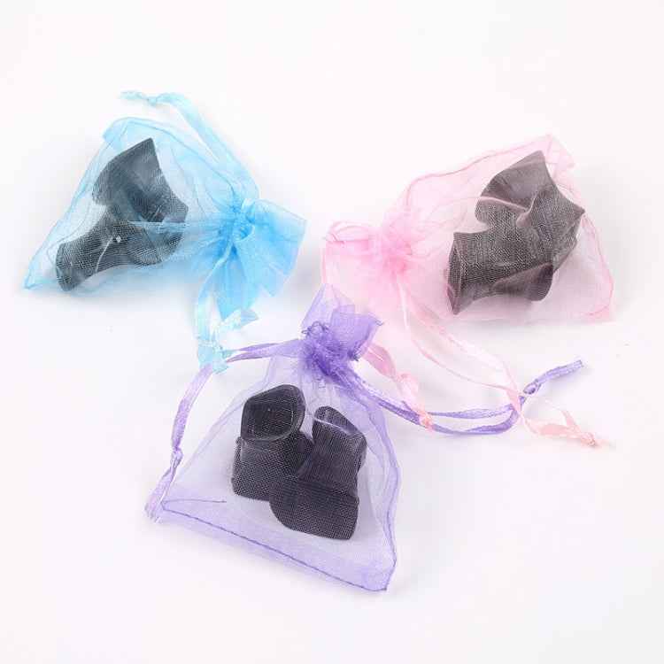 5 Pairs Hard Wearing Anti-slip PVC StoppersShoes High Heel Cover Protectors, Size: M ,Random Color Delivery