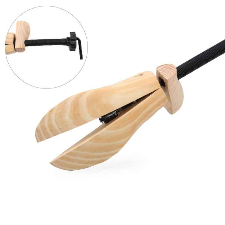 Pine Wood Unisex Fixed Fits Support Stretcher Shaper Shoes Expander , Size: S（34-37Yards）