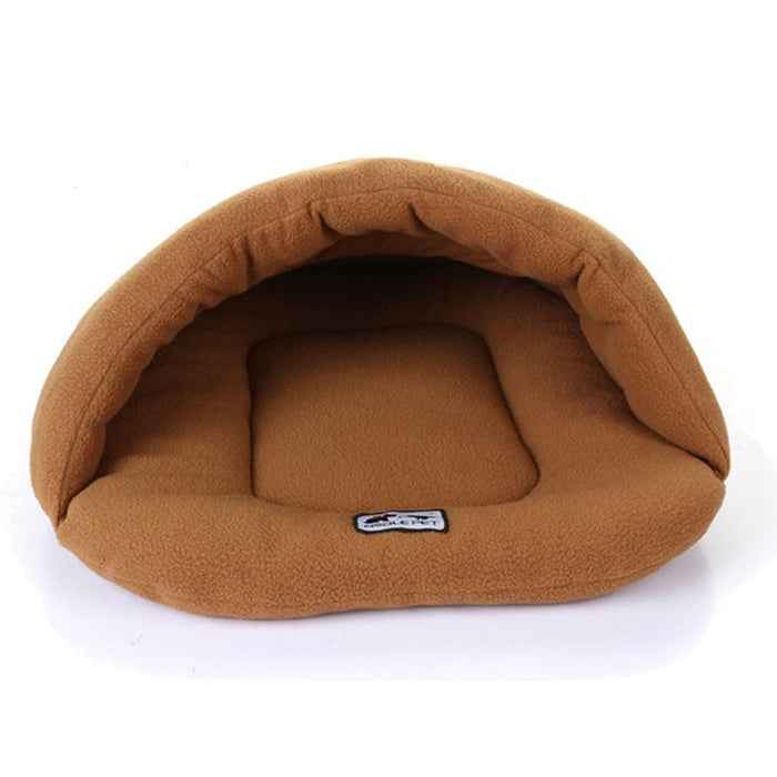 Slipper Shape Polar Fleece Warm Thicken Pet Dogs Cats House Size: L, 58×68×32cm