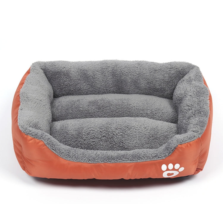Candy Color Four Seasons Genuine Warm Pet Dog Kennel Mat Teddy Dog Mat, Size: M, 54×42×12cm, Size: M
