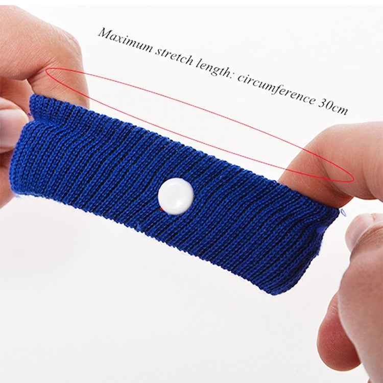 Physical Method Carsickness Prevention Antiemetic Polyester Wristband, One Pair, White, Yellow, Black, Orange, Pink, Green, Grey, Blue, Red